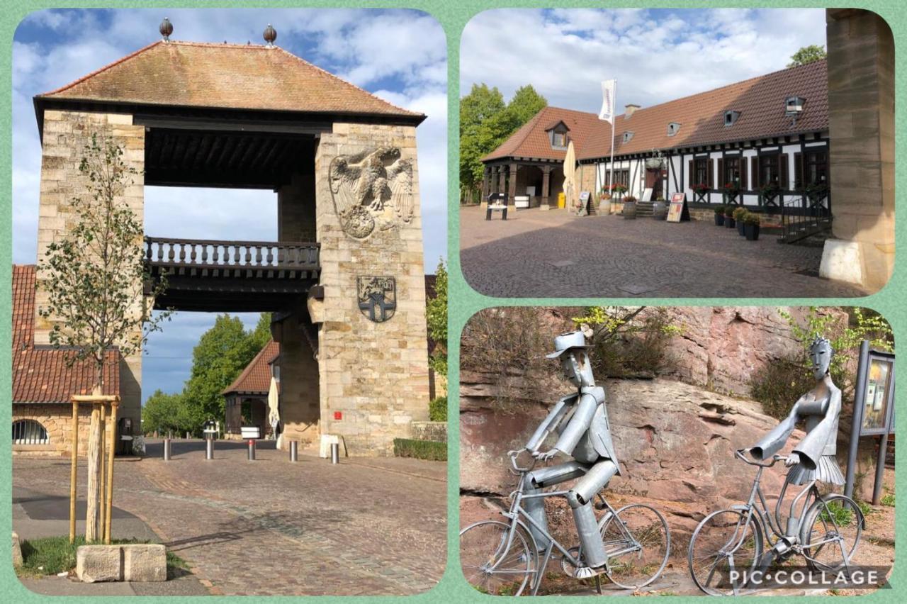 Willkommen In Unserem Kleinen Paradies Venningen エクステリア 写真
